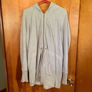 Old Navy Long Hooded Sweatshirt Size Large